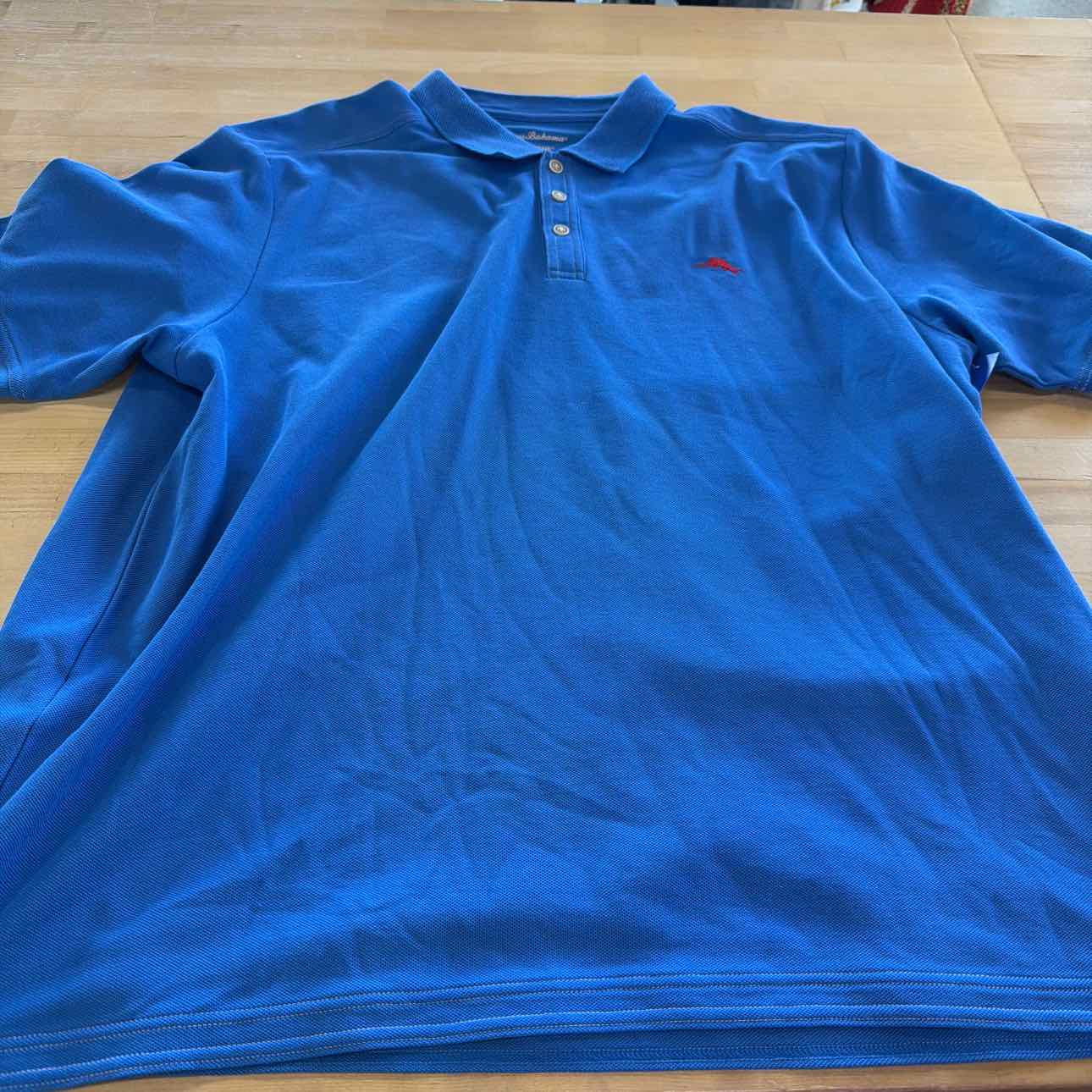 Tommy Bahama Size XXL Blue Preloved MENS Polo