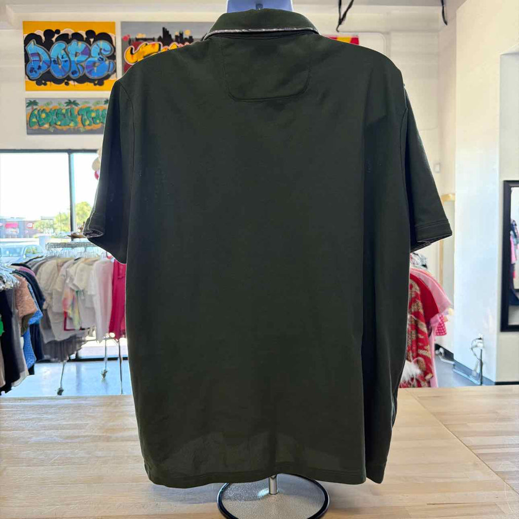 Tommy Bahama Size XXL Green Preloved MENS Polo