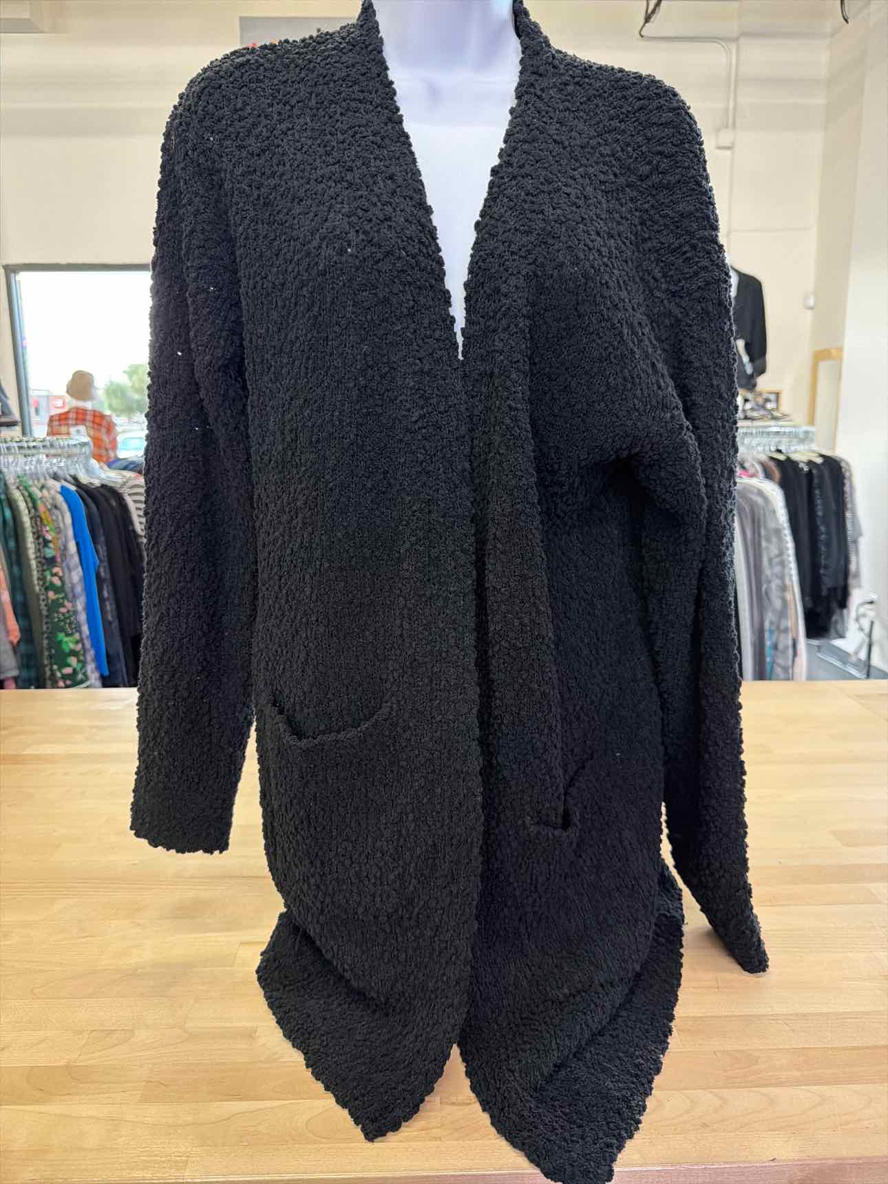 Bobeau Size L Black Duster