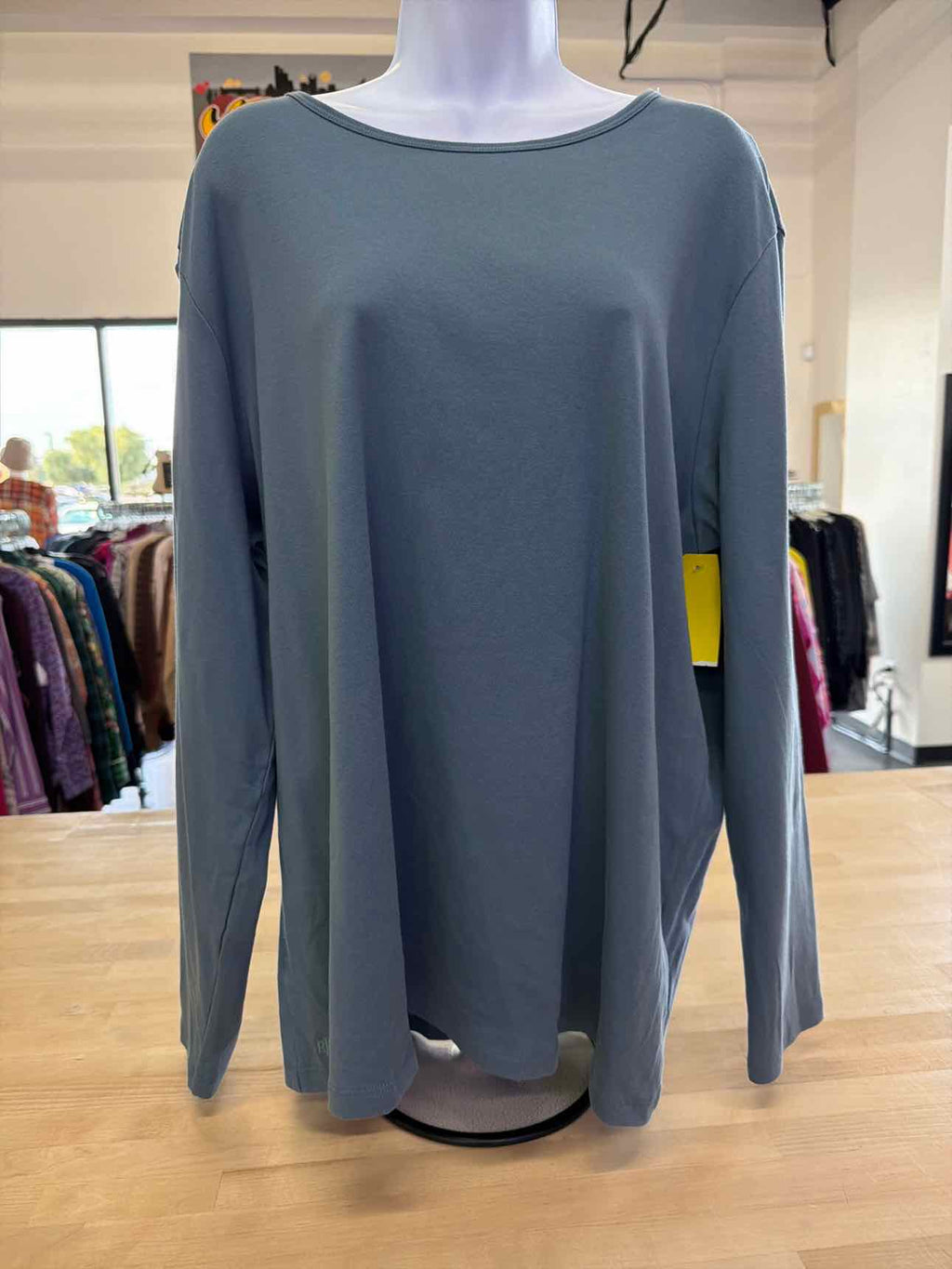 Ralph Lauren Size 3X Blue Blouse