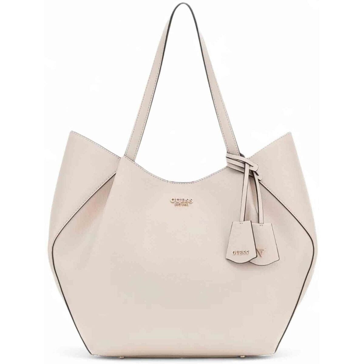 Guess Jeans Beige Polyethylene Women Handbag