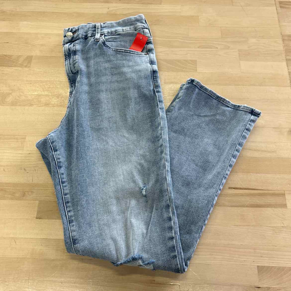 Express Size L Blue Denim Preloved Jeans