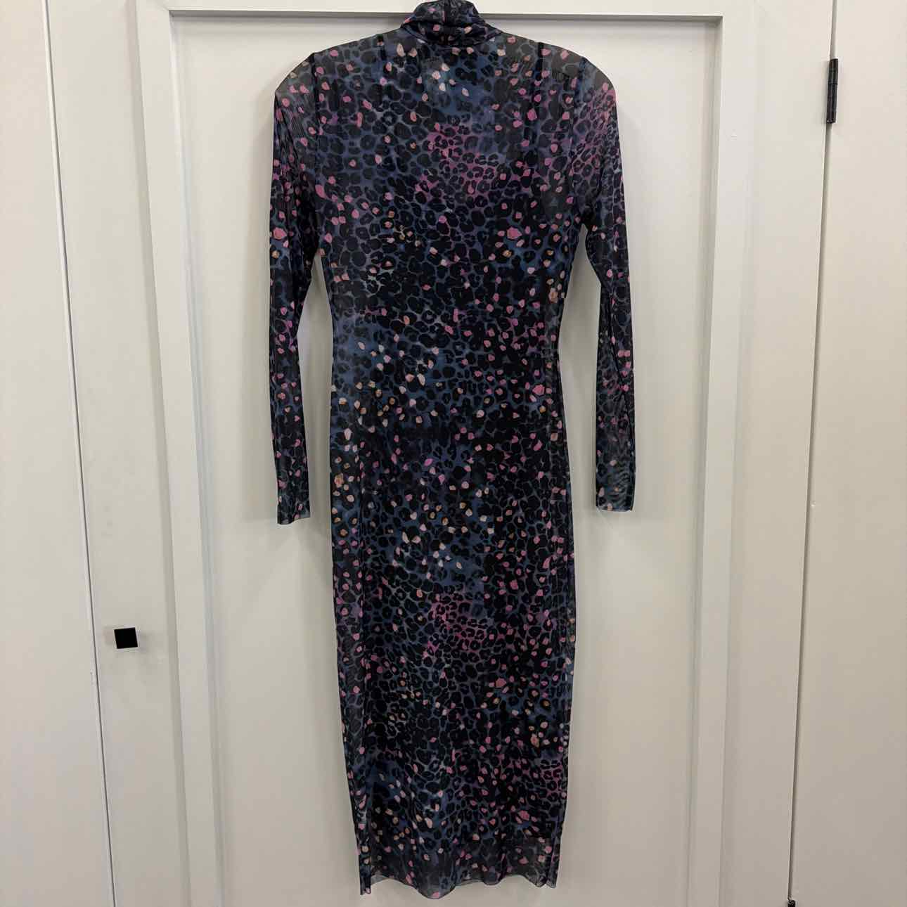 dark blue party dress Short Dress 4469bn by Blondie Nites