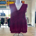Loft Size S Purple Preloved Sleeveless