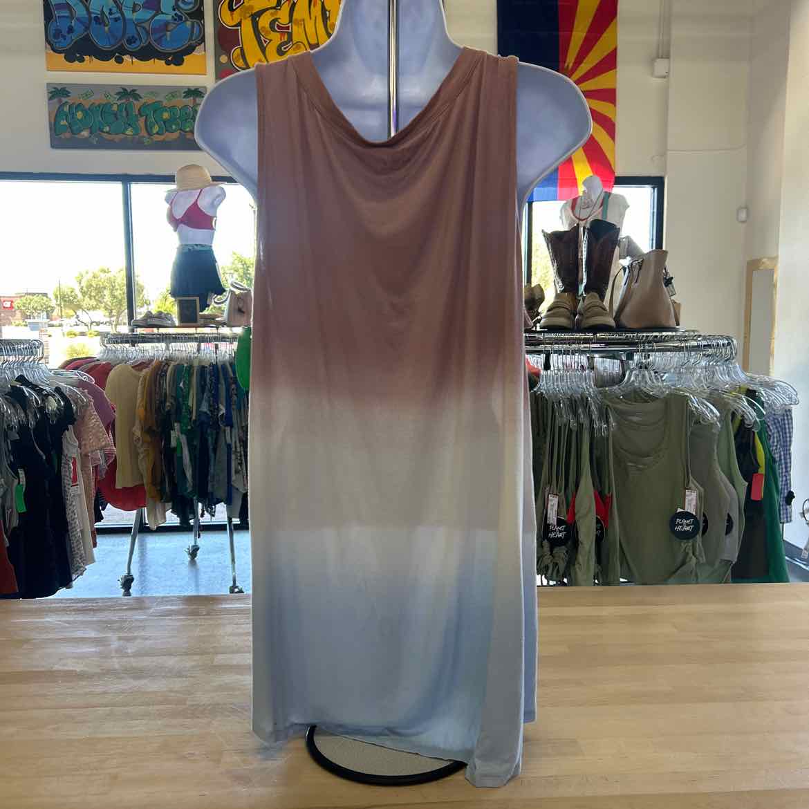 24/7 Size XXL Pink Preloved Tank