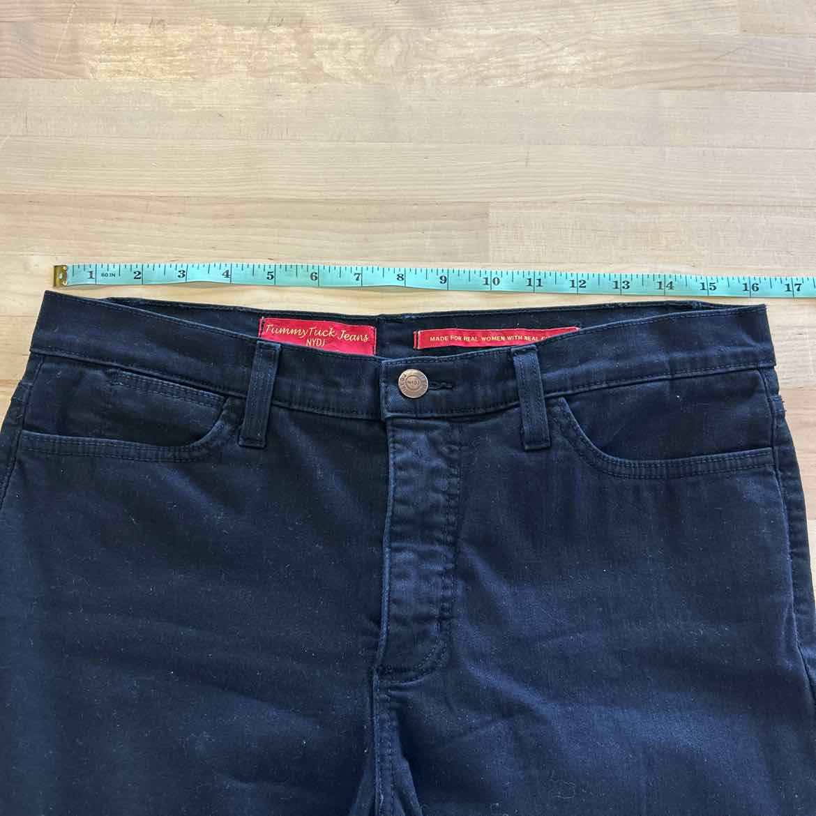 NYDJ Size 8 Black Preloved Pants
