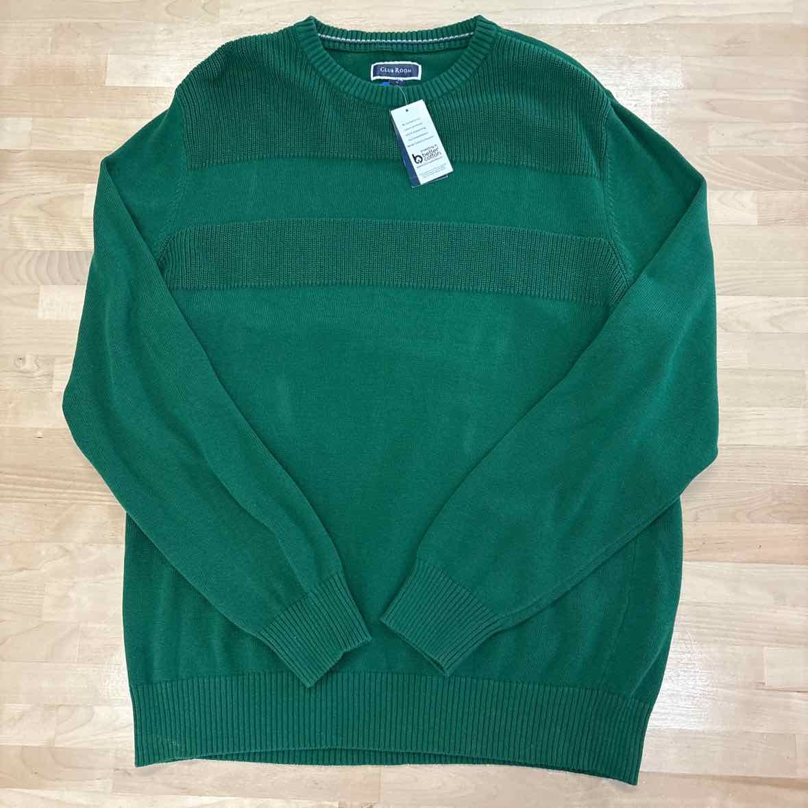 Club Room Size L Green MENS Sweater