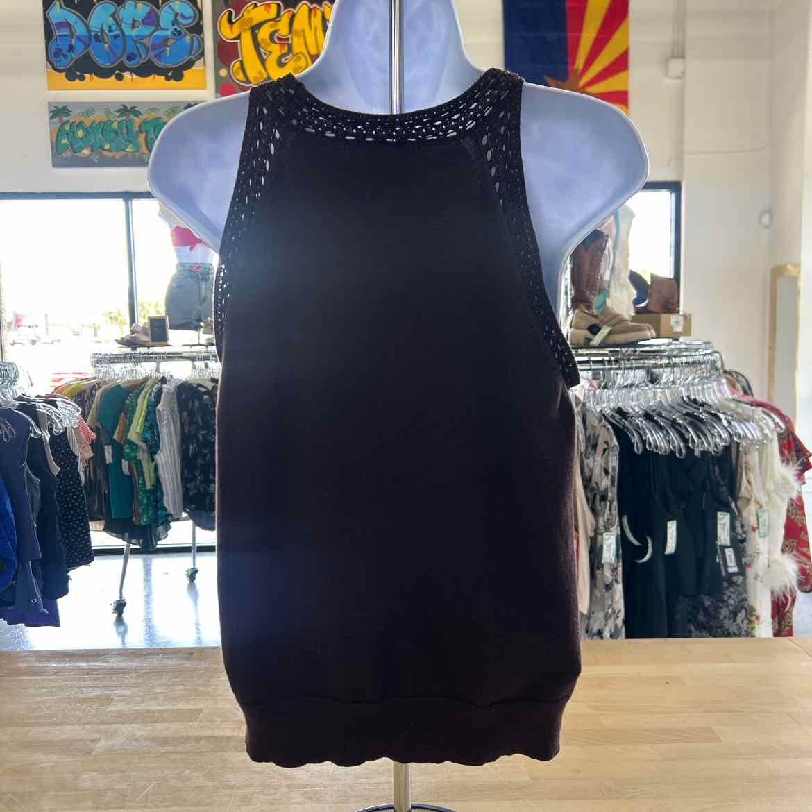 Ann Taylor Size L Brown Preloved Sleeveless