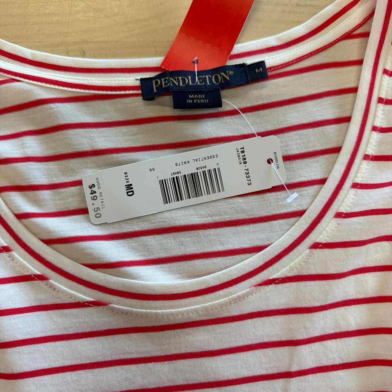 Pendleton Size M Pink Preloved Long Sleeve