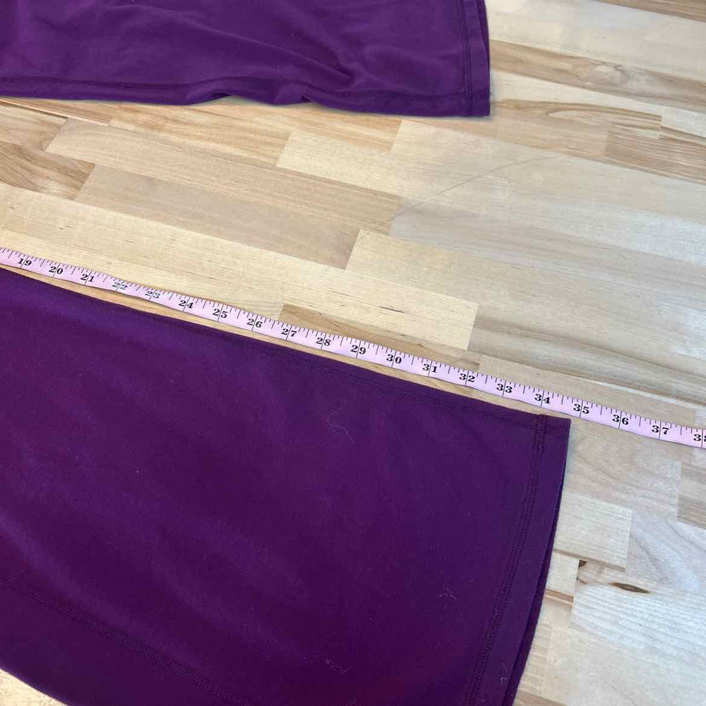 Athleta Size L Purple Preloved Athletic Pants