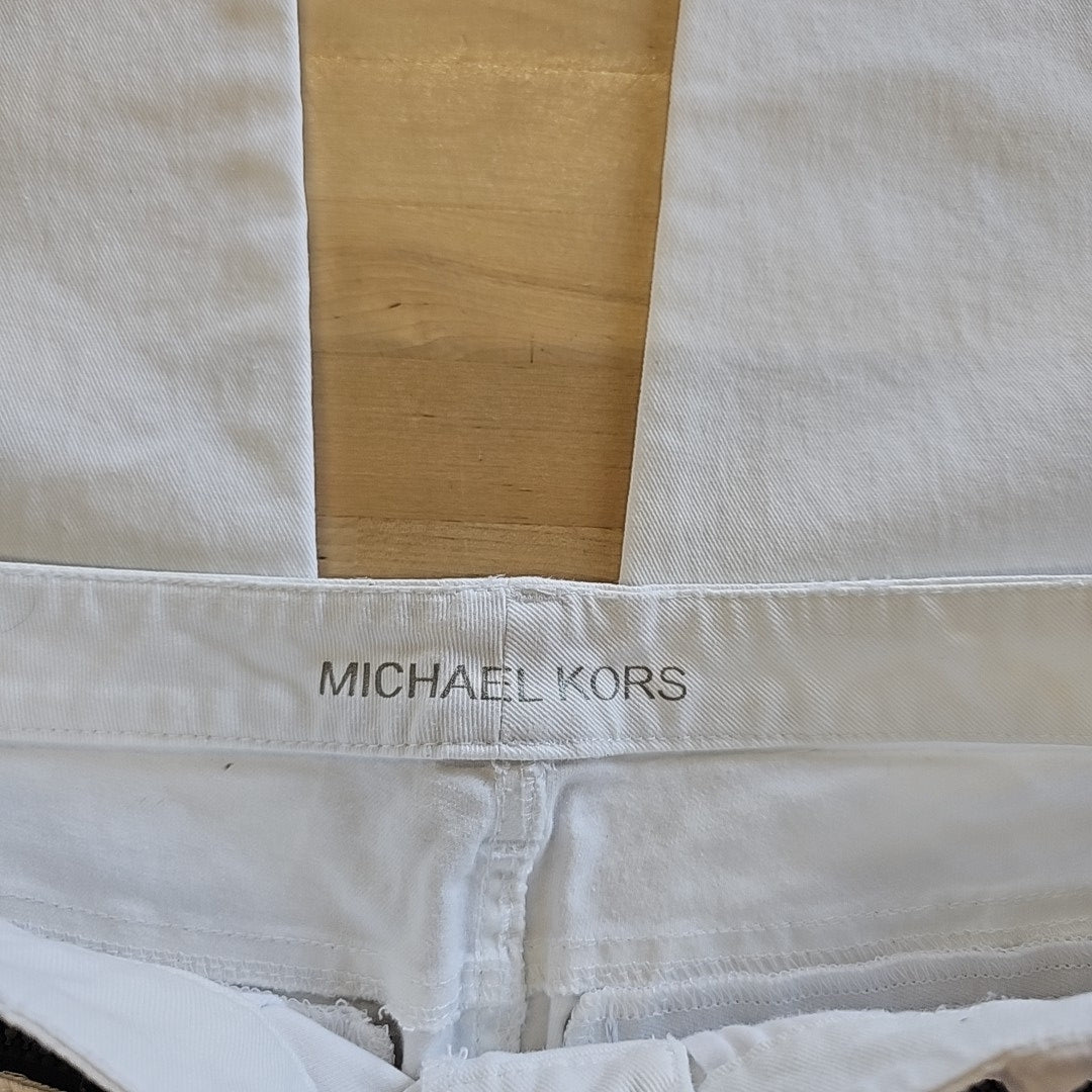 Michael Kors Size 6 White Denim Preloved Jeans