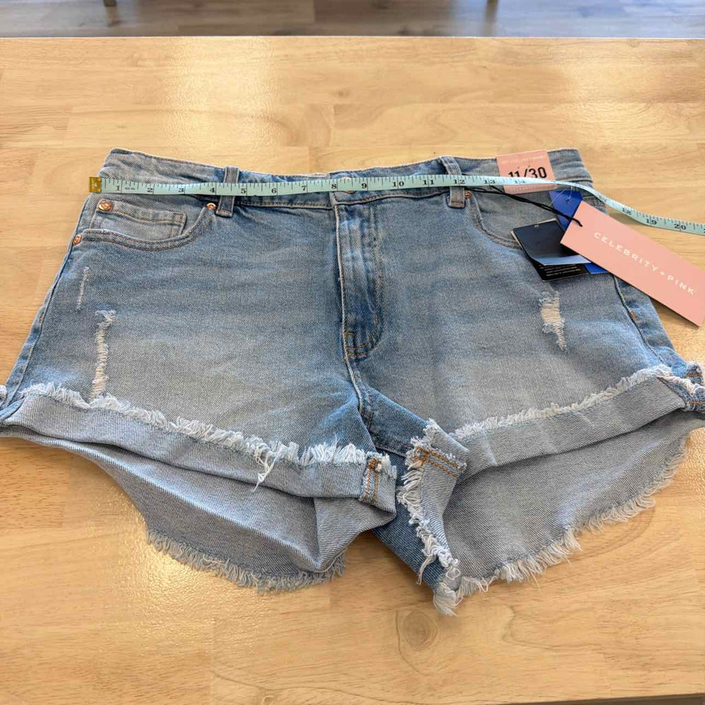 Celebrity pink Women Size 11 Blue New Shorts