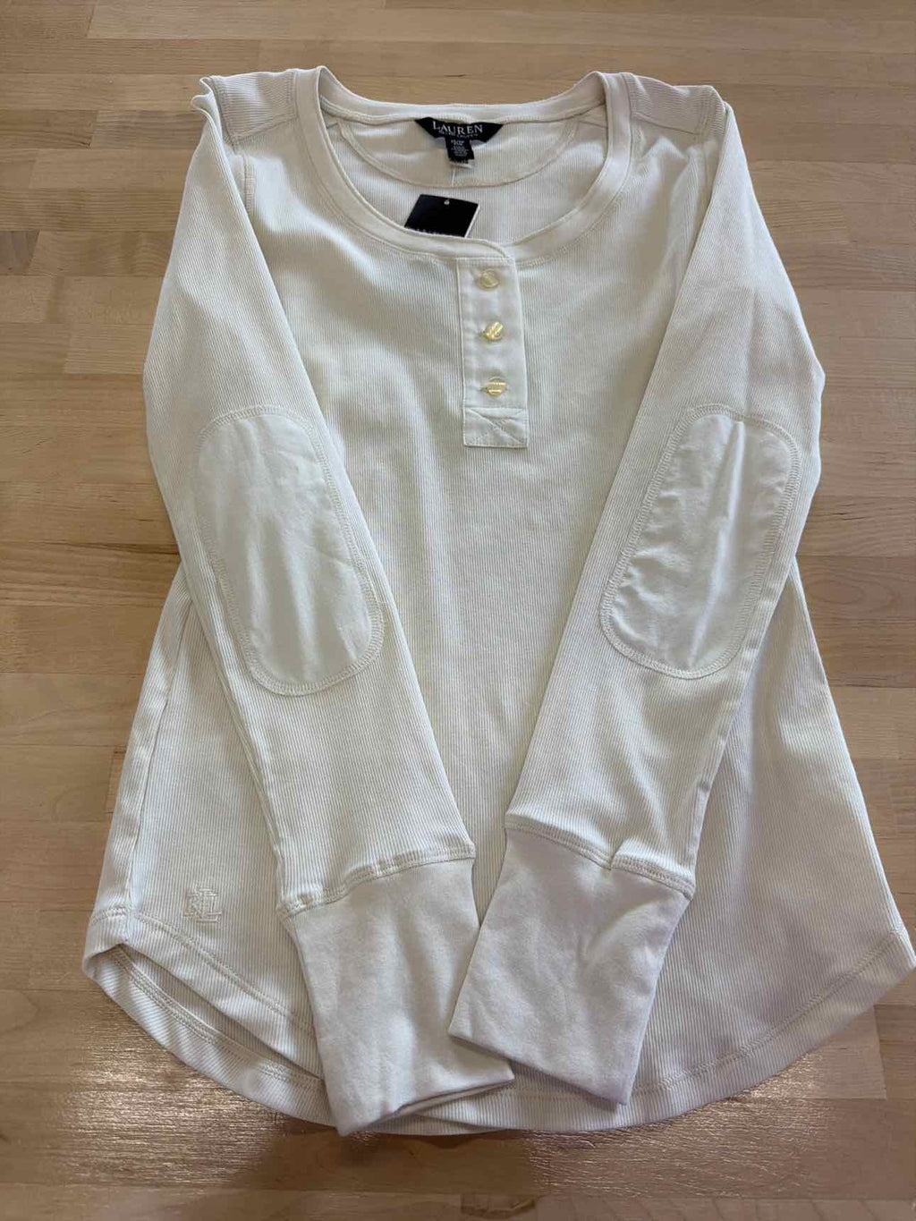 Ralph Lauren Size XS Cream Longsleeve