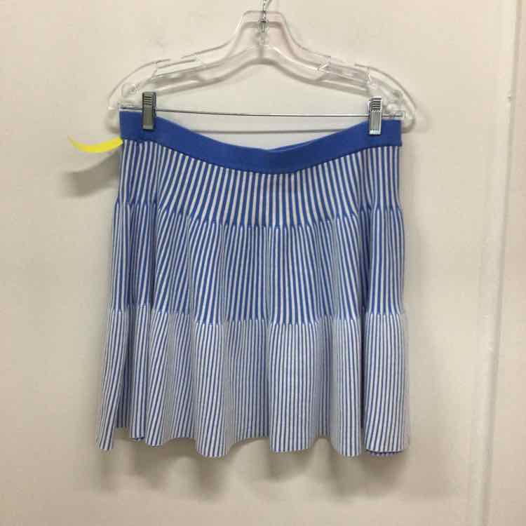 Free Assembly Size L White Blue Preloved 2 pc Dress Set