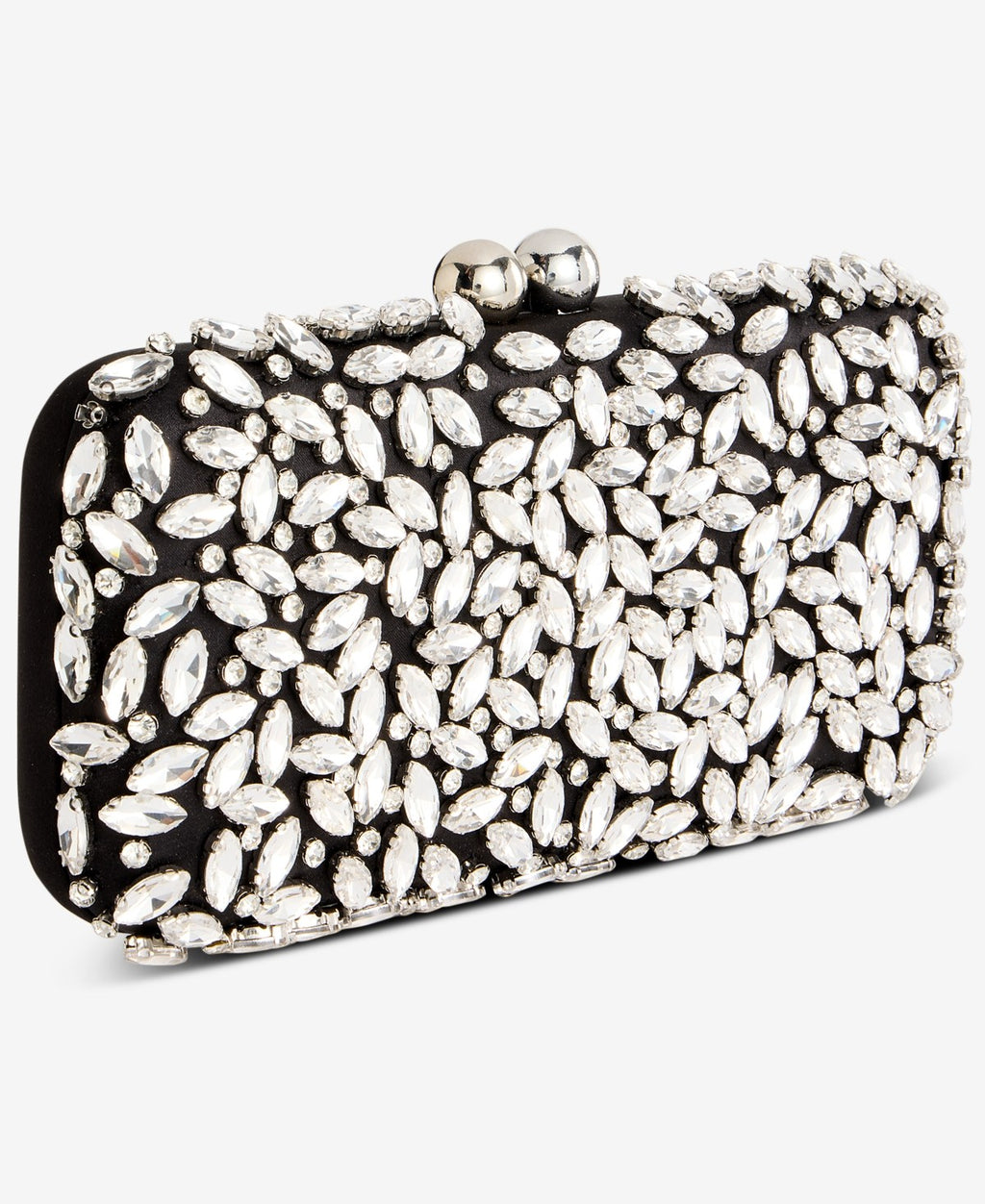International Concepts Black Evening Bag crystals New Handbag