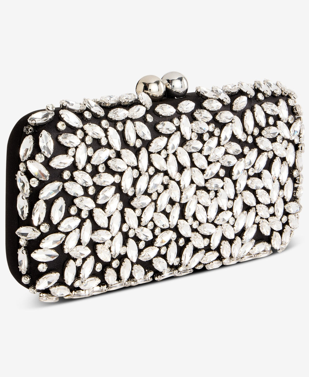 International Concepts Black Evening Bag crystals New Handbag