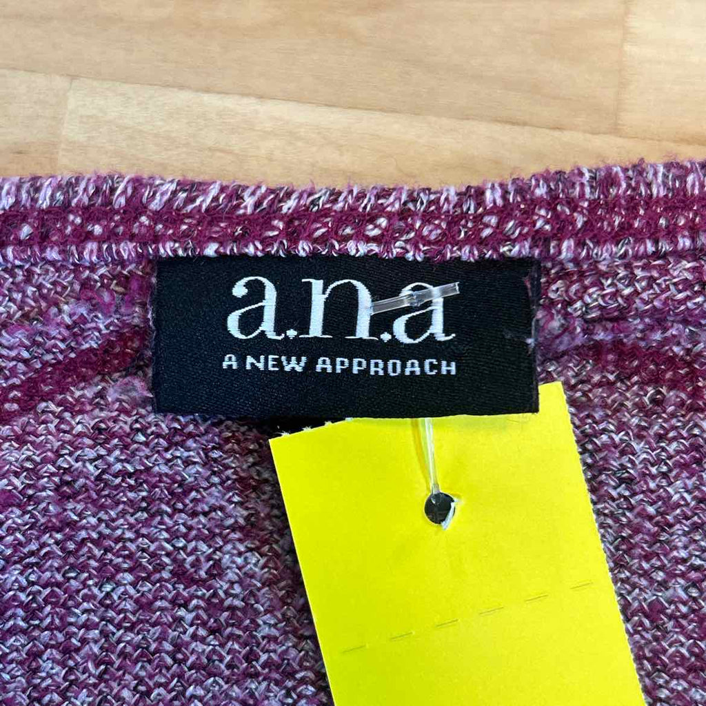 a.n.a Size M Purple Preloved Blouse LS