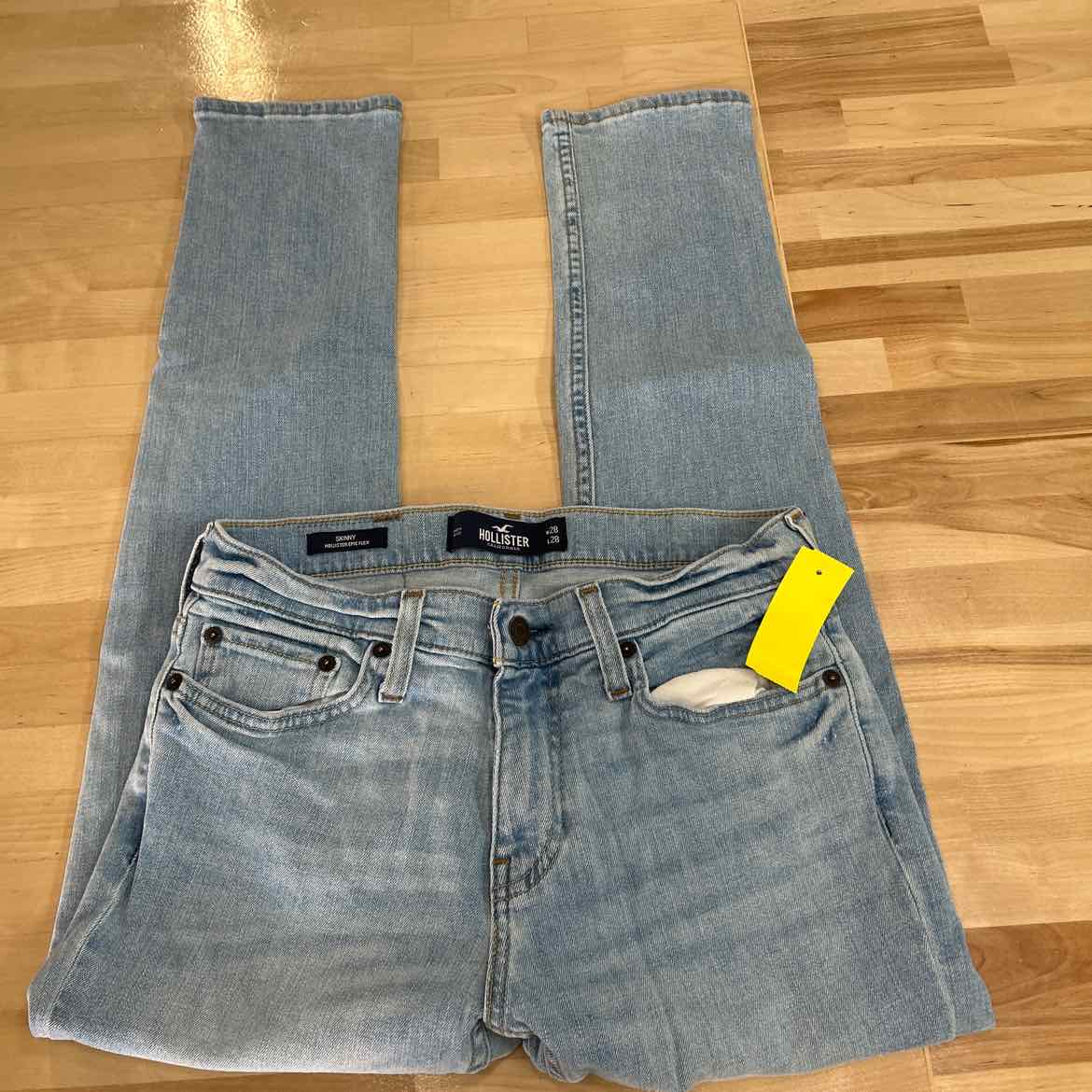 Hollister Size 28 Blue Denim Preloved Jeans