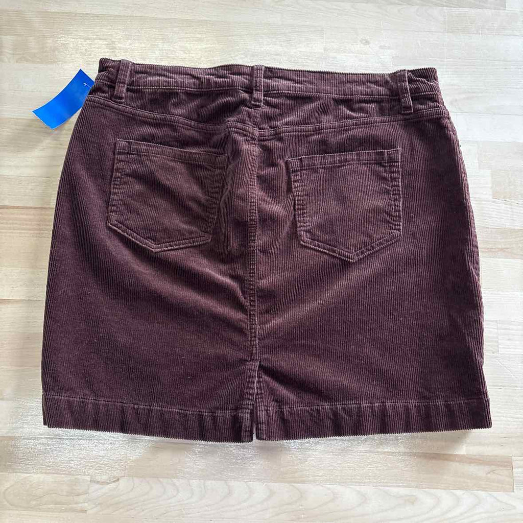 Style & Co. Size 12 Brown Skirt