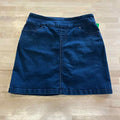 Peck&Peck Size 4 Navy Denim Preloved Skirt