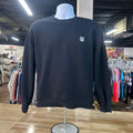 Maison Kitsune Size S Black Preloved MENS Sweatshirt