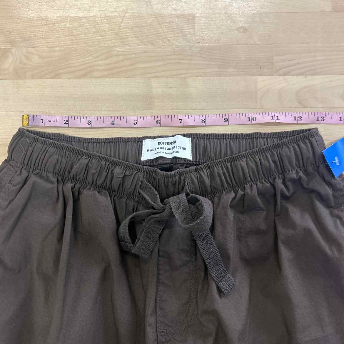 Cotton On Size 4 Brown Preloved Pants