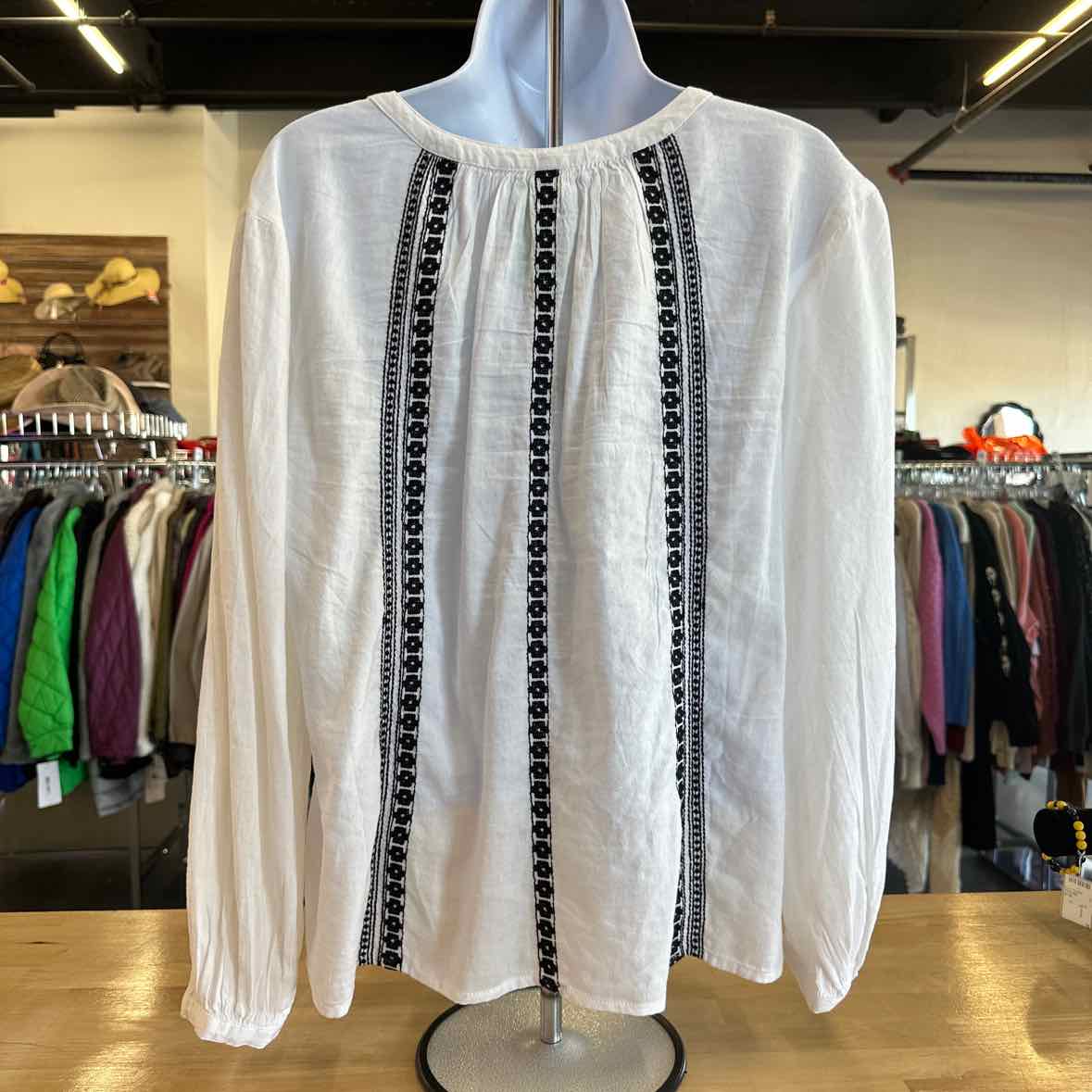 Old Navy Size S White Blouse