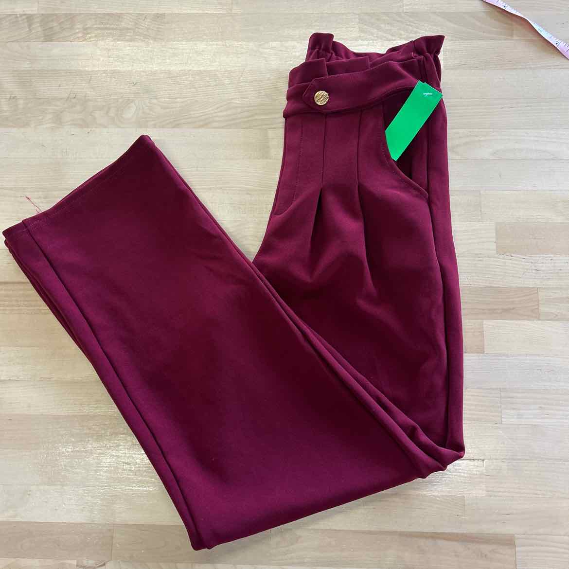O to S Size S/M Burgundy Preloved Pants