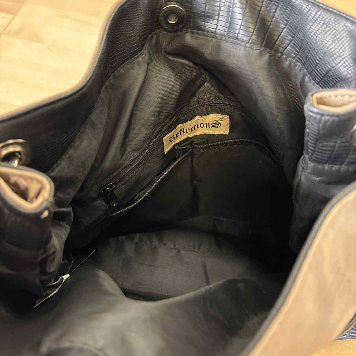 Reflections Beige Handbag