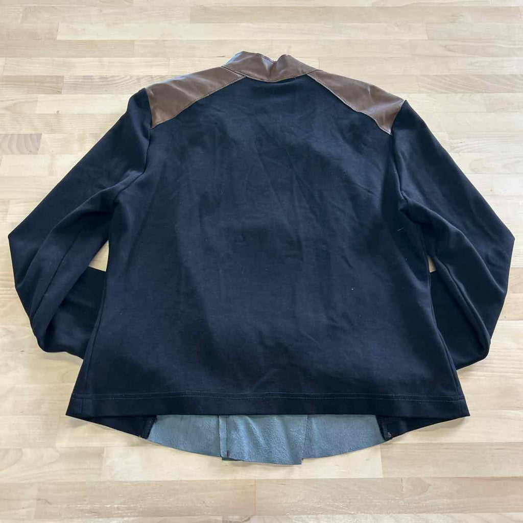Patrizia  Luca Size M Brown/Black Jacket