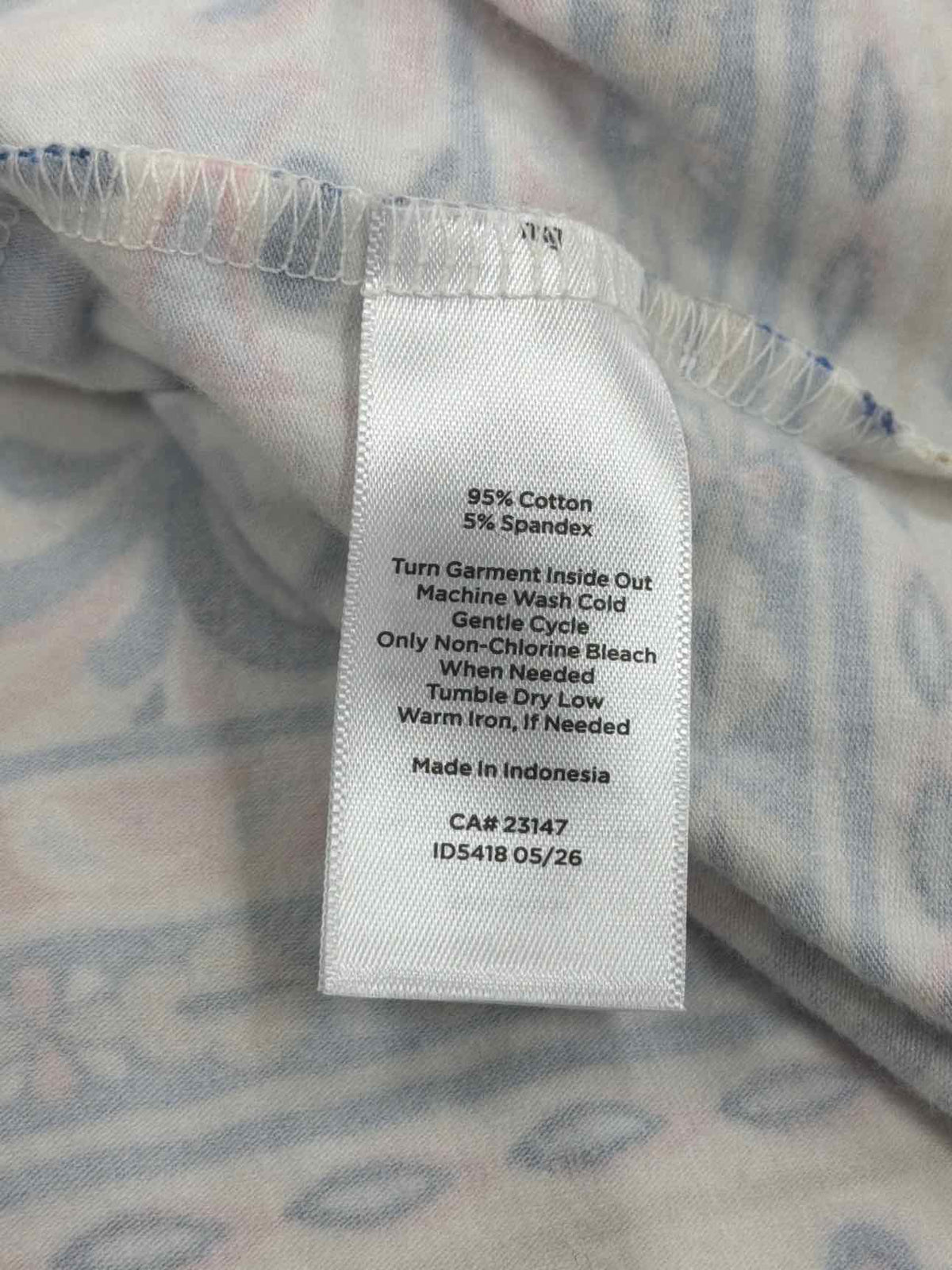 Talbots Size L White Preloved T-Shirt SS