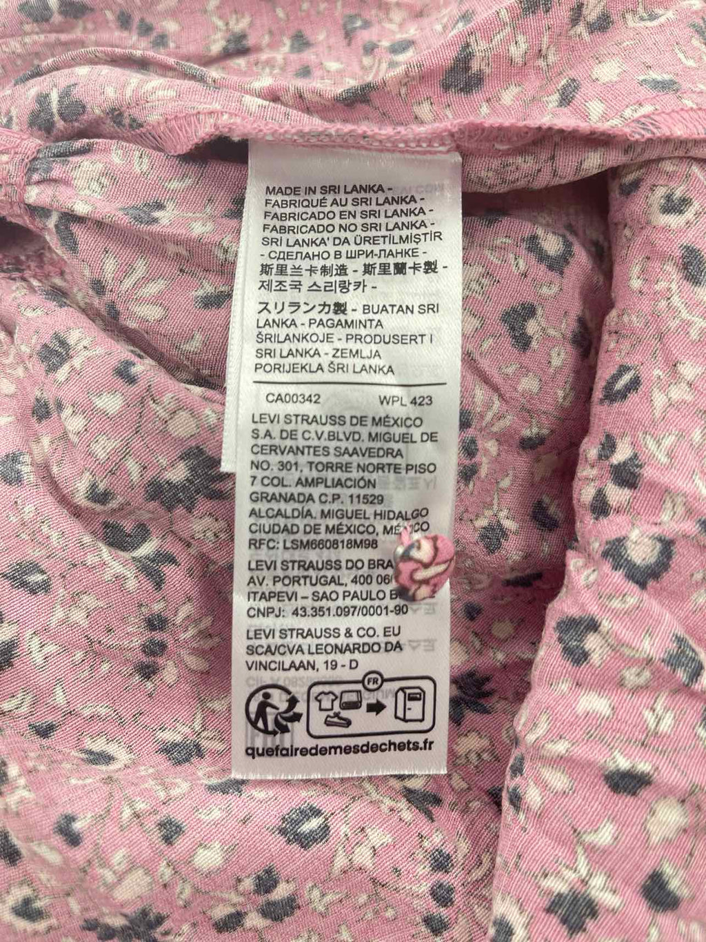 Levi's Size XS Pink New Dress