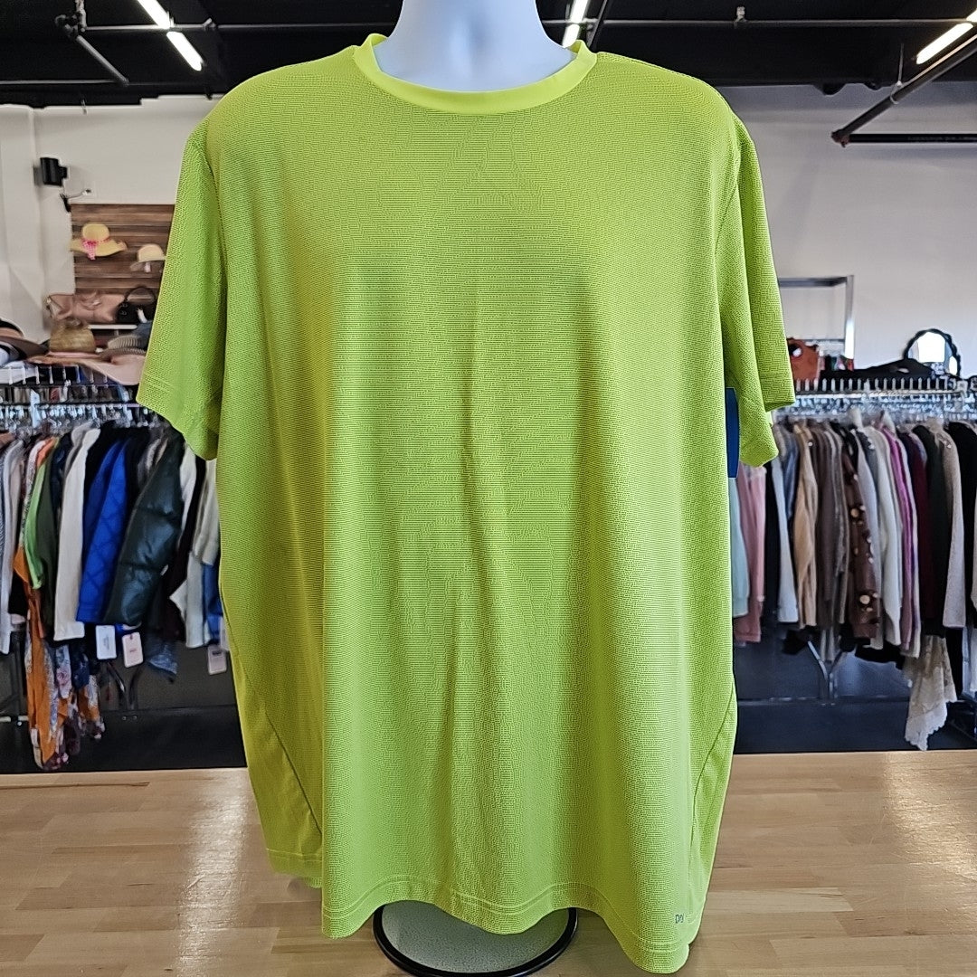 Tek gear Size XXL Green MENS Athletic Tee