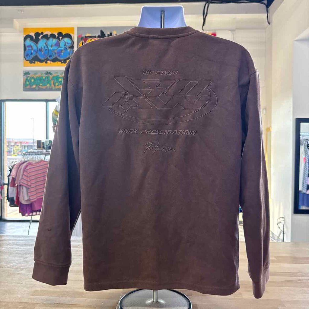 JK.Ptwso Size M Brown Preloved MENS Sweater