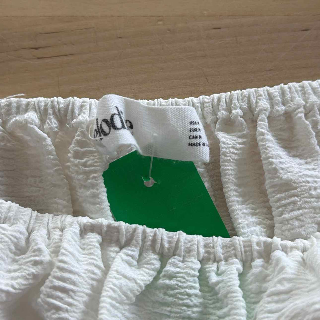 Elodie Size M White Preloved Blouse SS