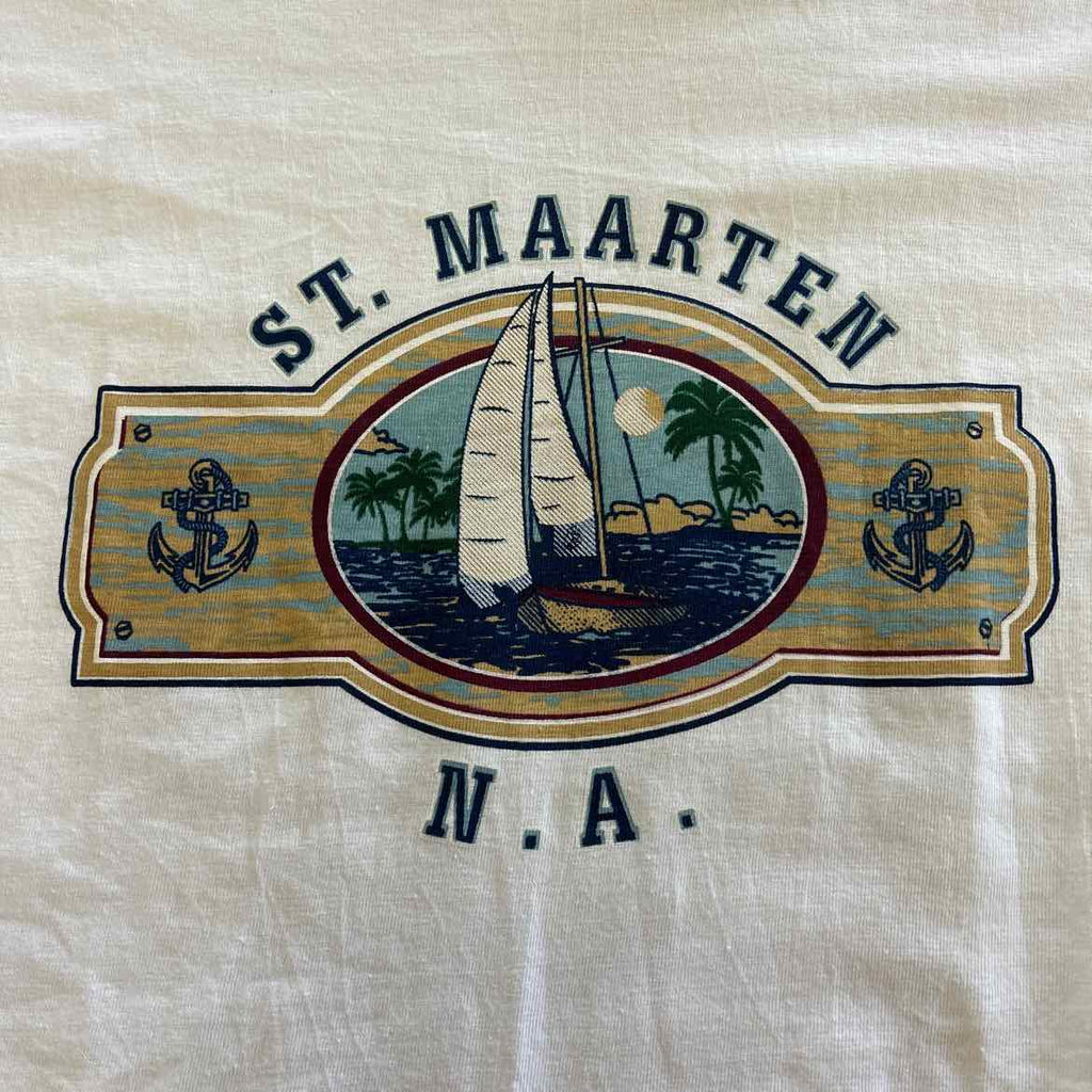 AssortedBrands Size XL White Preloved MENS T-shirt