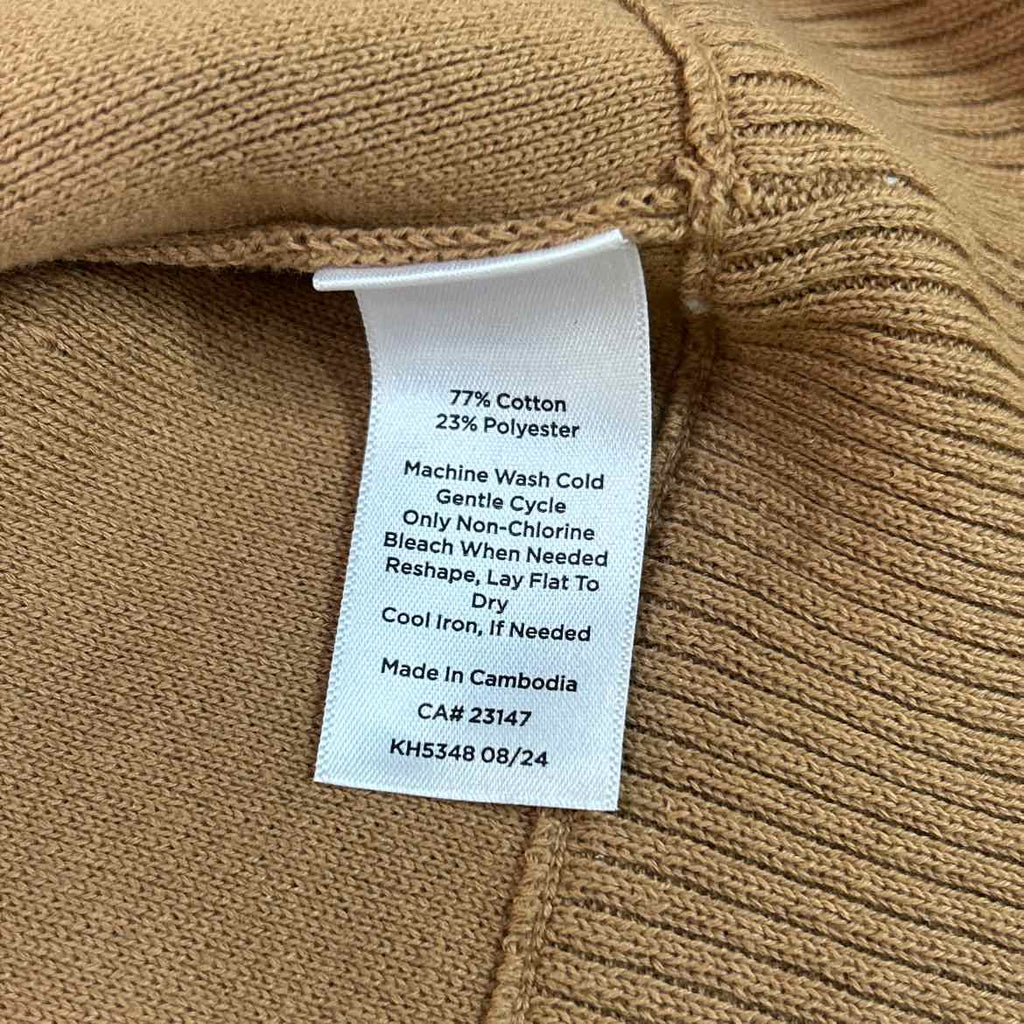 Talbots Size L Brown Preloved Sleeveless