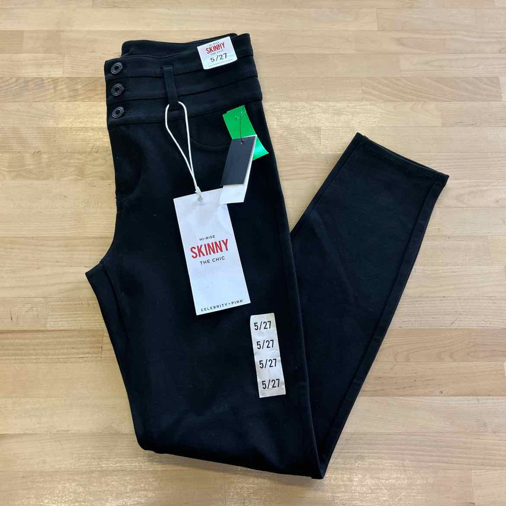 Celebrity Pink Juniors' High-Waist Skinny Ponte Pants