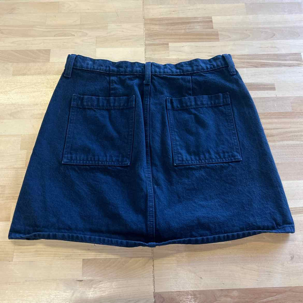 Lucky Brand Size 8/29 Blue Skirt