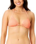 Salt + Cove Size M Luster Shine Triangle Bikini Top