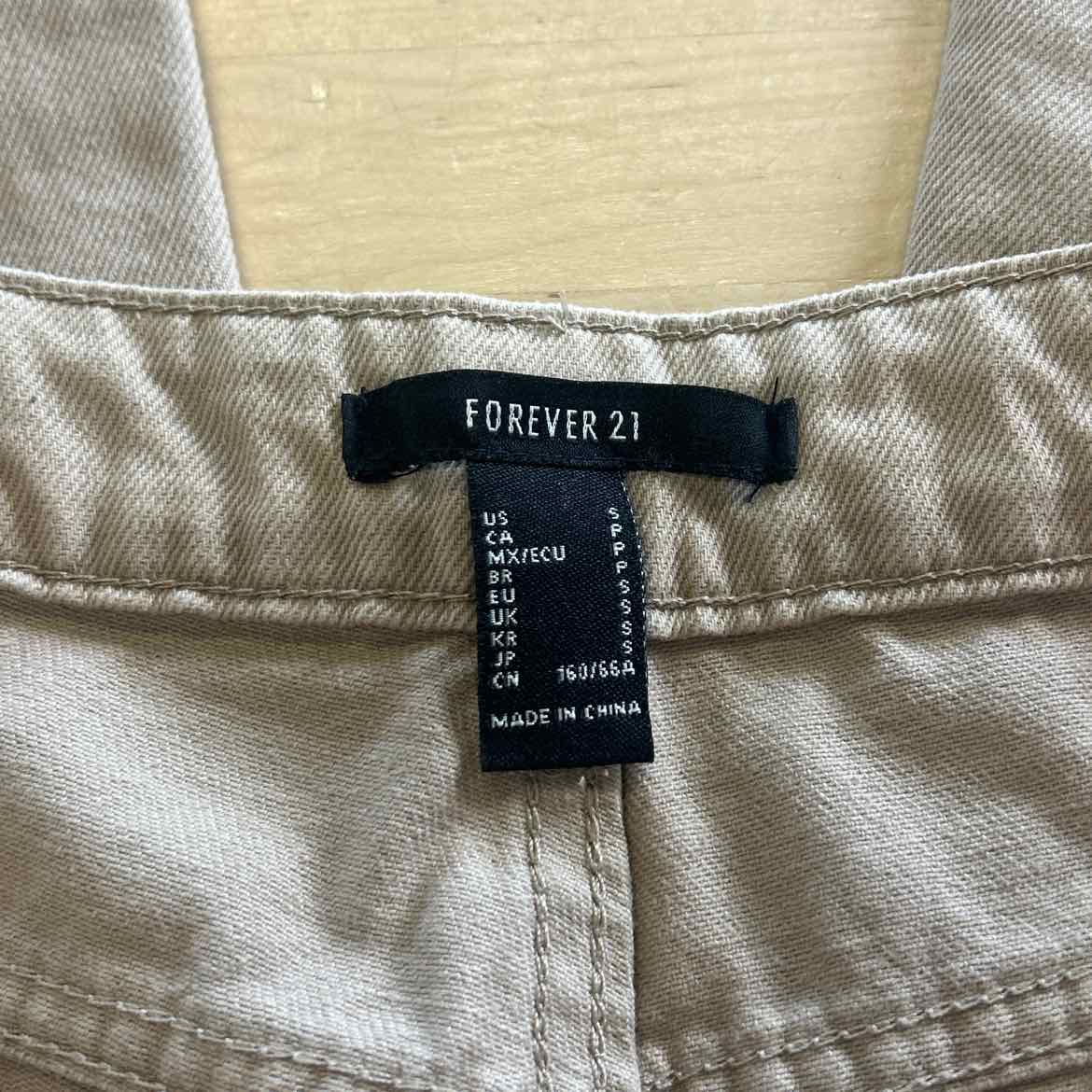 Forever 21 Size S Tan Preloved Pants