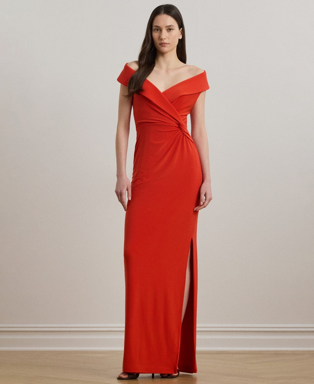 Ralph Lauren Size 8 Tomato Red New Dress