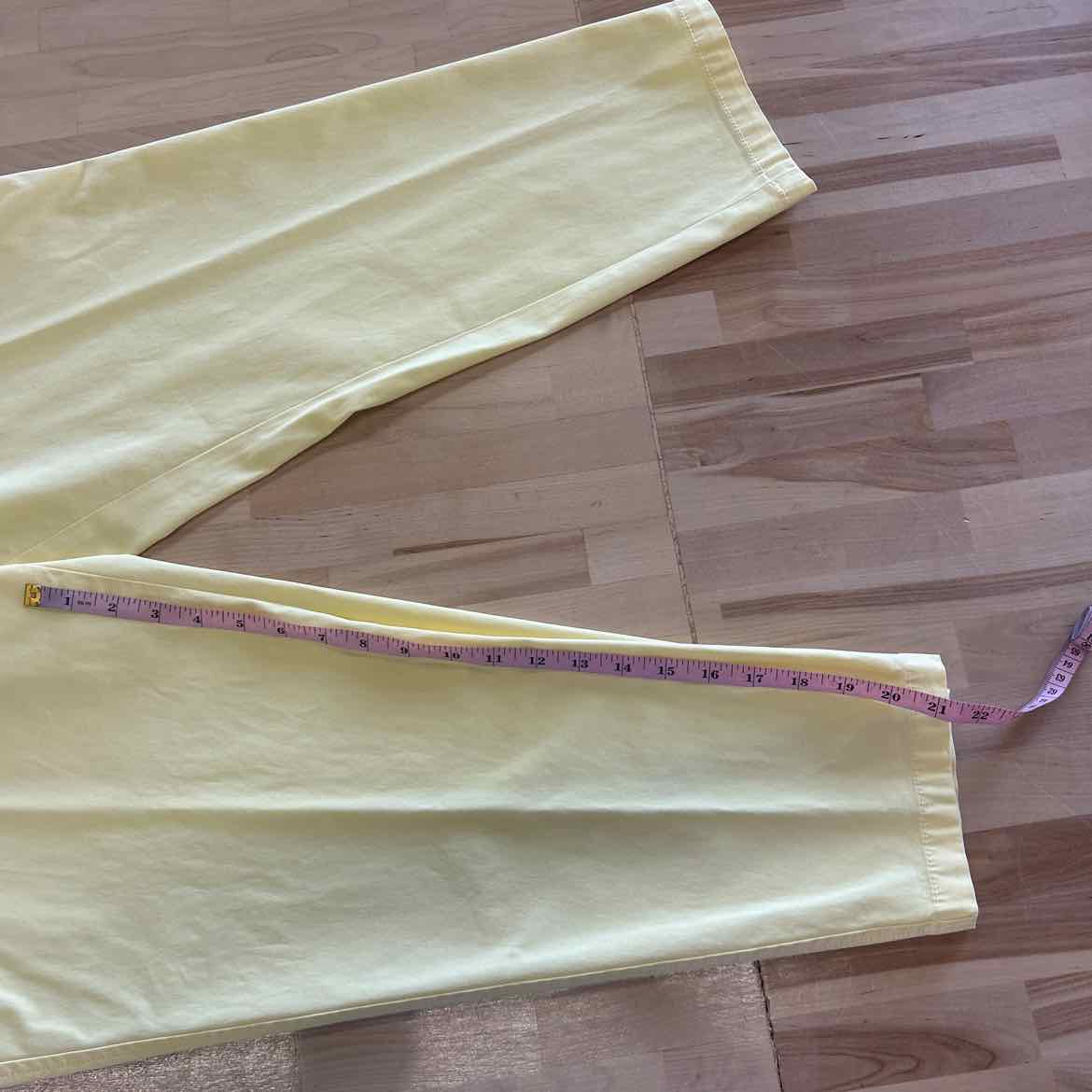 Talbots Size 16P Yellow Preloved Pants