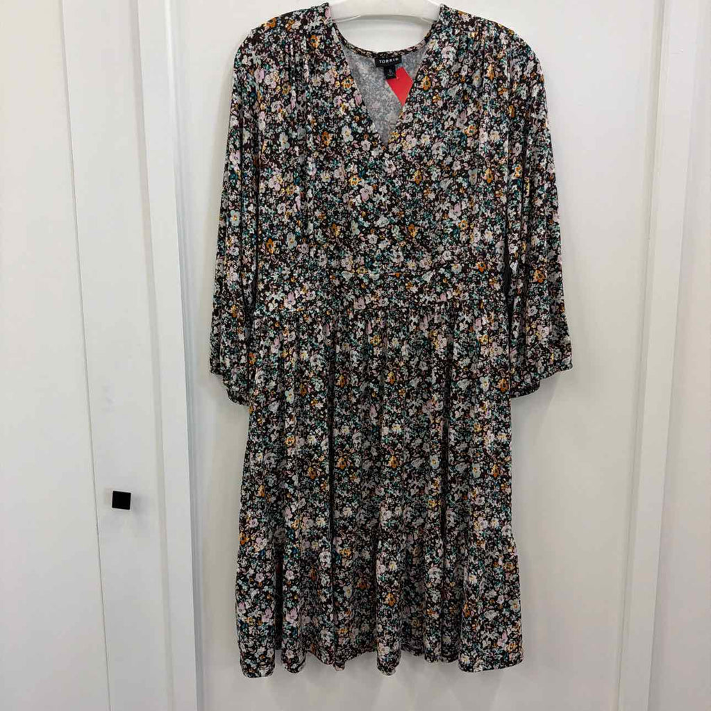 Torrid Size 0 Purple Preloved Dress