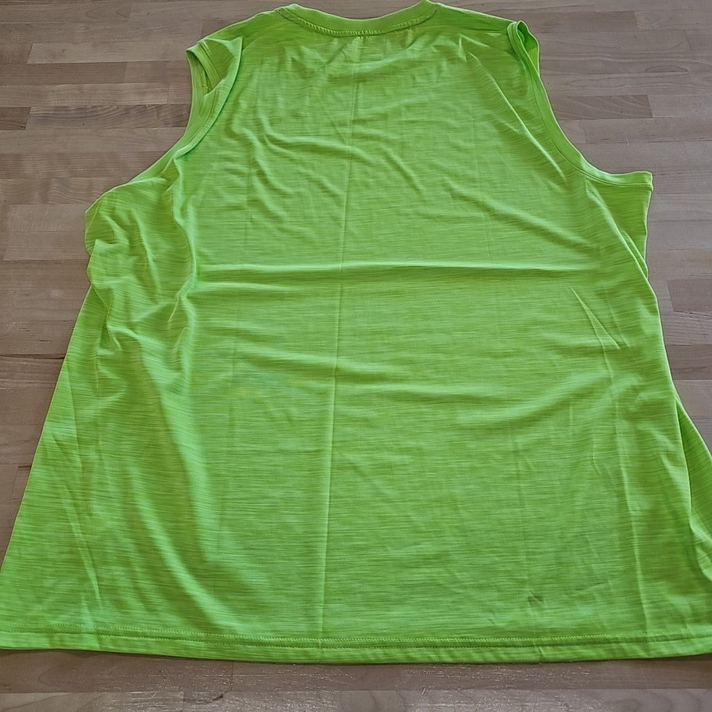 Tek gear Size XXL Green MENS Athletic Tank