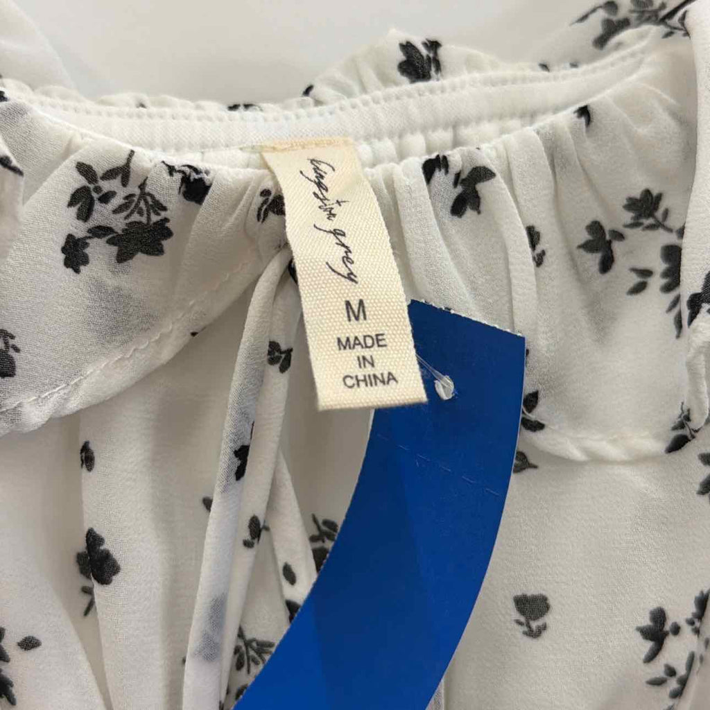kingston grey Size M White Black Preloved Dress