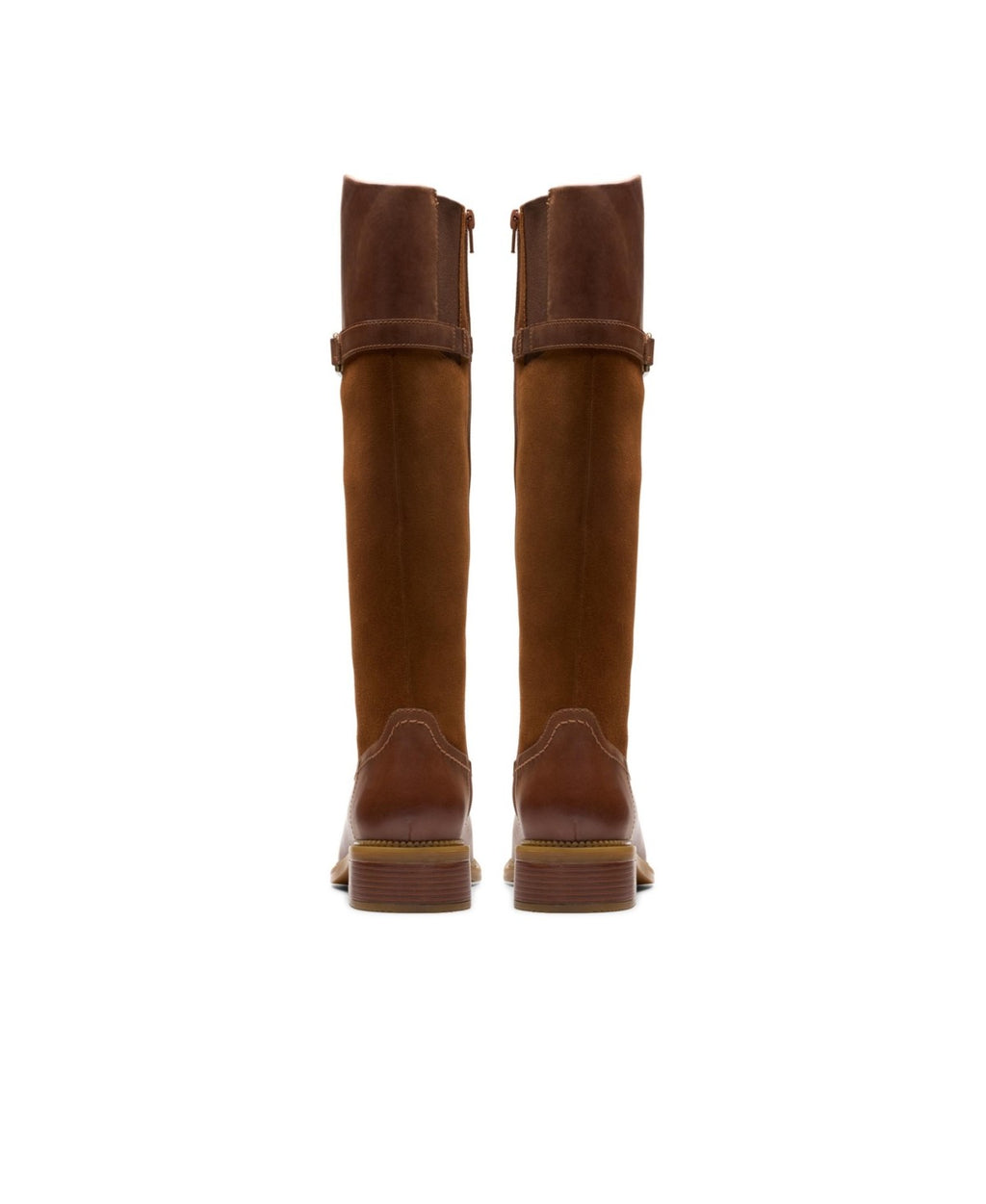 Clarks Shoe Size 6.5 Brown Maye Carly Leather Knee-High Boots NWT