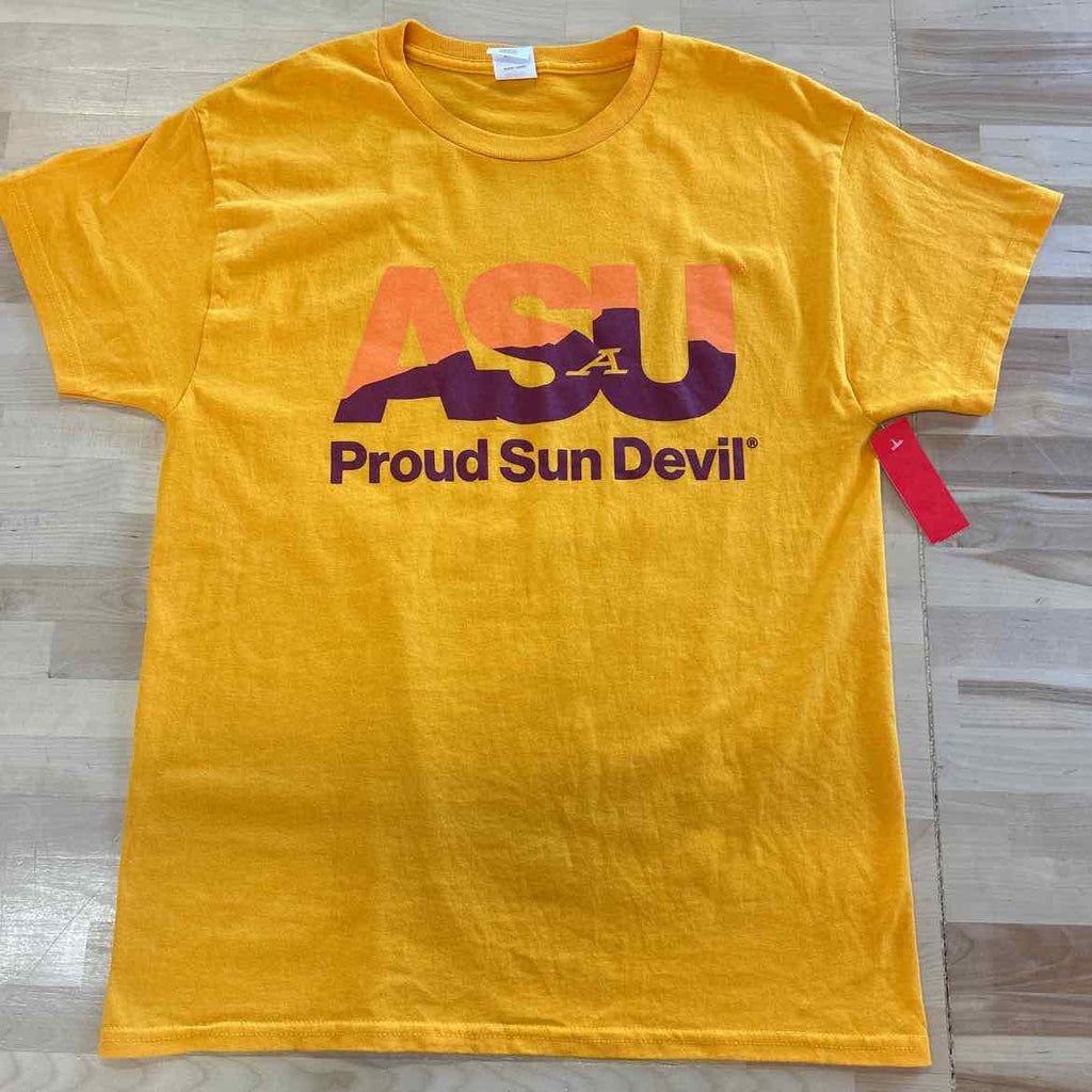 Hanes Size M Yellow Preloved T-shirt