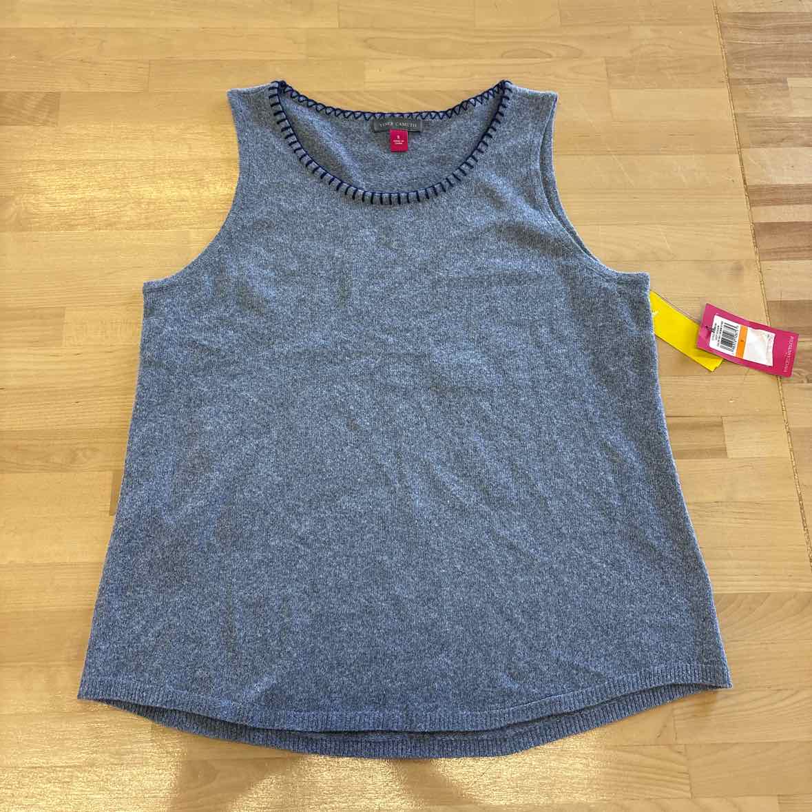 Vince Camuto Size S Blue Sleeveless