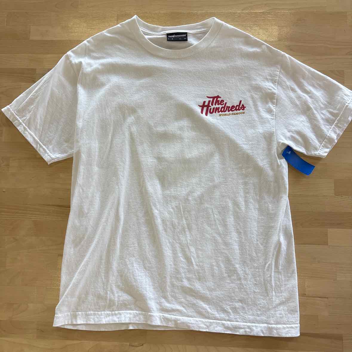 The Hundreds Men's Size L White MENS T-shirt